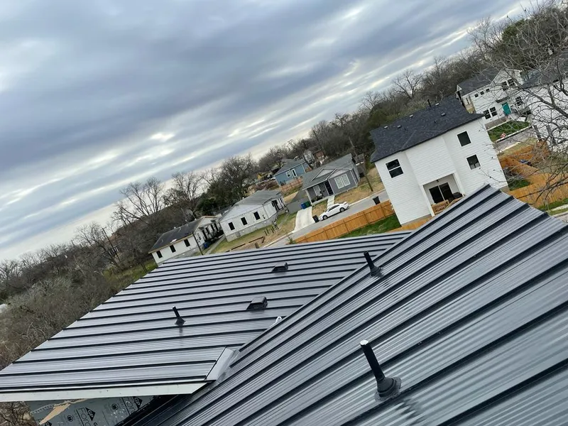 Standing seam metal roof panels with vents for Skylight Repair in Horseheads